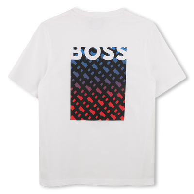 TEE-SHIRT MANCHES COURTES BOSS GARCON