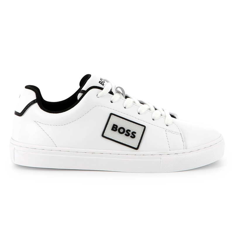 Baskets en cuir de vachette BOSS 
                    GARCON