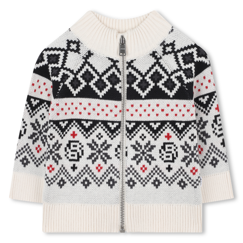 Cardigan col montant BOSS 
                    GARCON