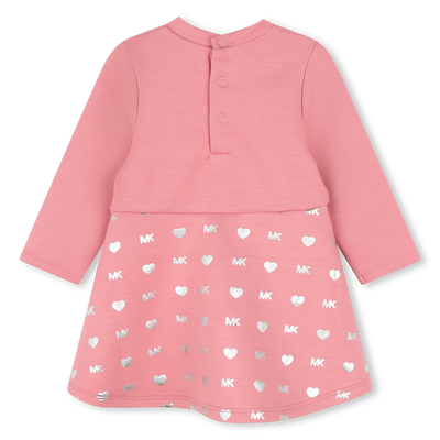 Robe manches longues cloutée MICHAEL KORS FILLE