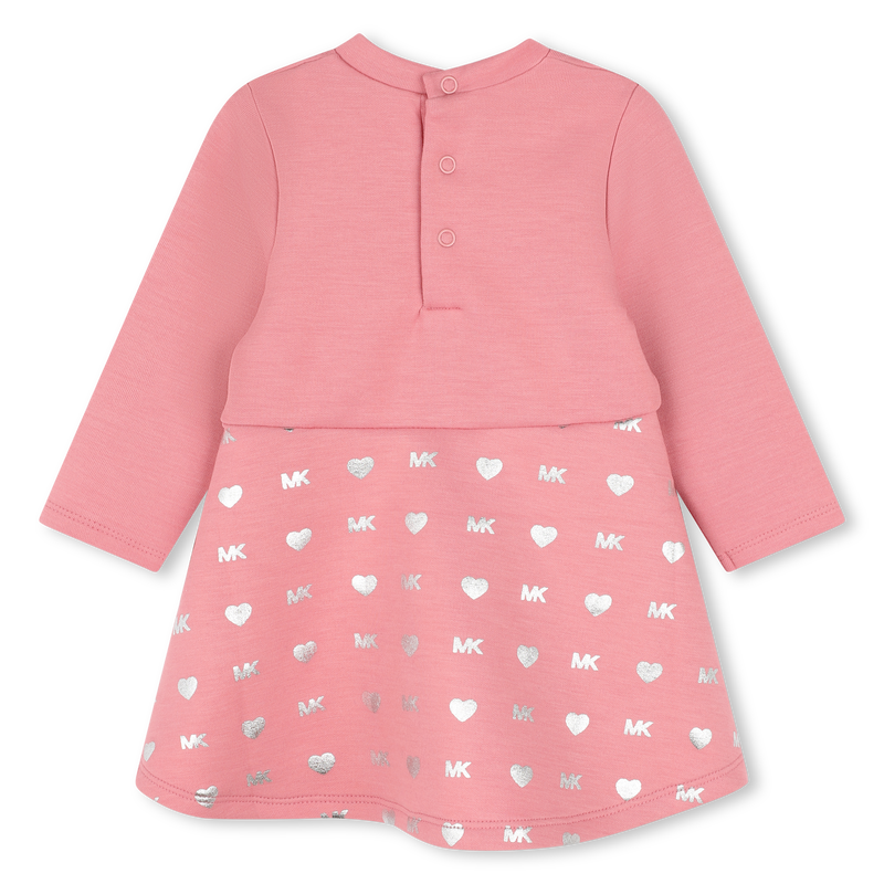 Robe manches longues cloutée MICHAEL KORS 
                    FILLE