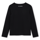 Tee-shirt manches longues KARL LAGERFELD KIDS 
                    FILLE