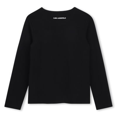 Tee-shirt manches longues KARL LAGERFELD KIDS FILLE