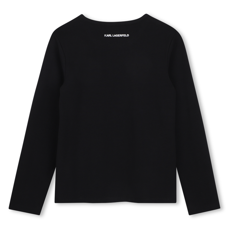 Tee-shirt manches longues KARL LAGERFELD KIDS 
                        FILLE