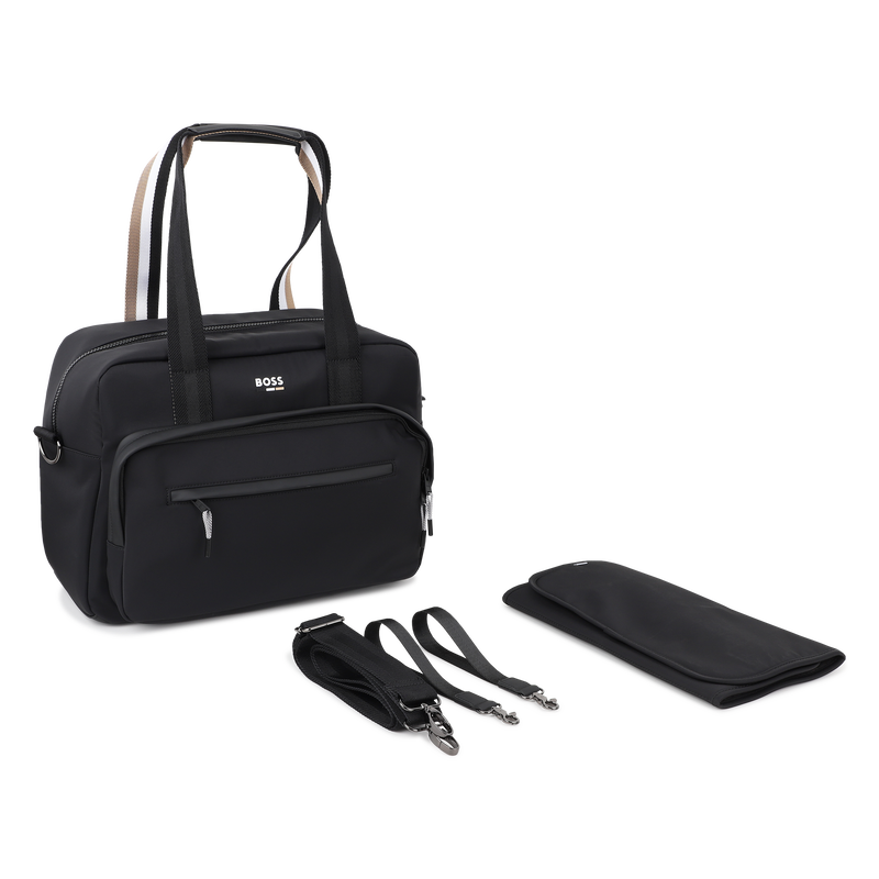 Sac à langer avec lacets tricolores BOSS 
                    UNISEXE