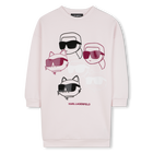 Robe &agrave; manches longues KARL LAGERFELD KIDS 
                    FILLE