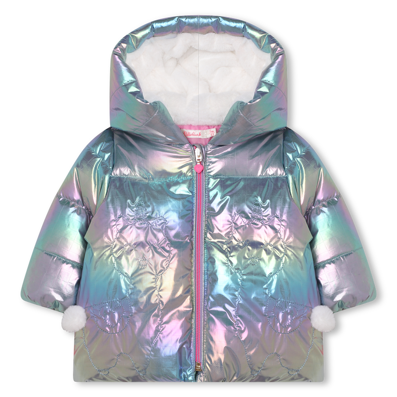 Doudoune multicolore à capuche BILLIEBLUSH 
                    FILLE