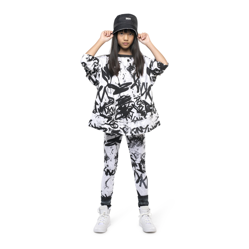 Robe 2-en-1 avec sweat-shirt DKNY 
                    FILLE