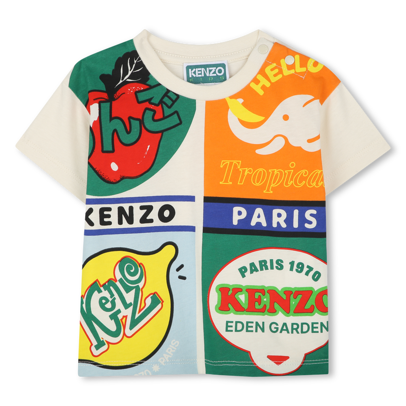 T-shirt &agrave; manches courtes KENZO KIDS 
                        GARCON