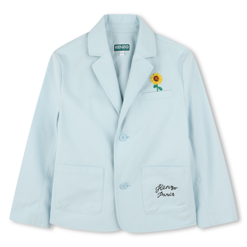 Veste de costume en coton KENZO KIDS 
                    GARCON