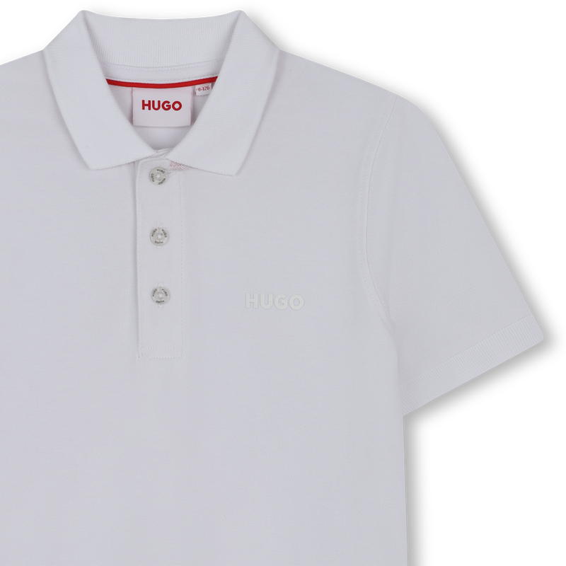 Polo manches courtes Hugo 
                    GARCON
