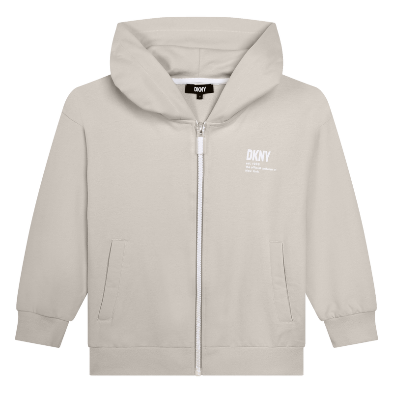 Cardigan molletonné unisexe DKNY 
                    UNISEXE