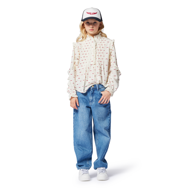 Jean droit à taille ajustable ZADIG & VOLTAIRE 
                    FILLE