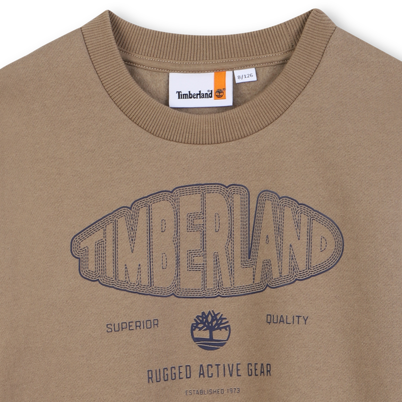 Sweat-shirt en molleton gratté TIMBERLAND 
                    GARCON