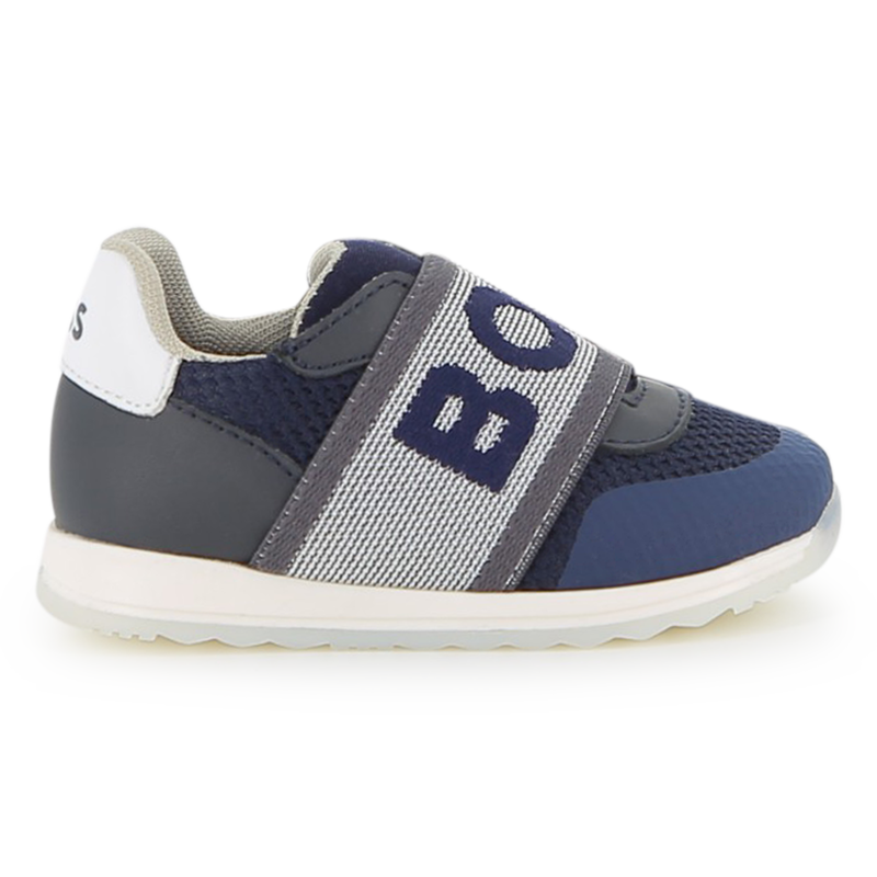 Baskets avec élastique siglé BOSS 
                    GARCON