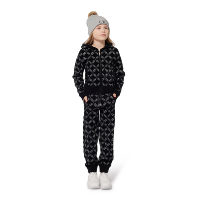 Cardigan zippé à capuche MICHAEL KORS FILLE