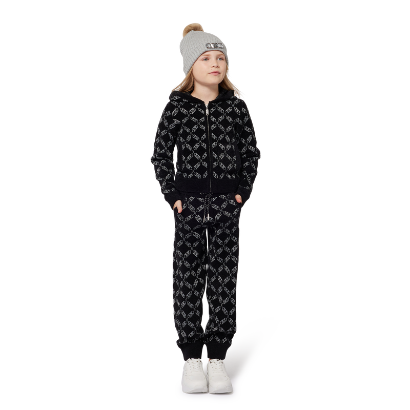 Cardigan zippé à capuche MICHAEL KORS 
                    FILLE