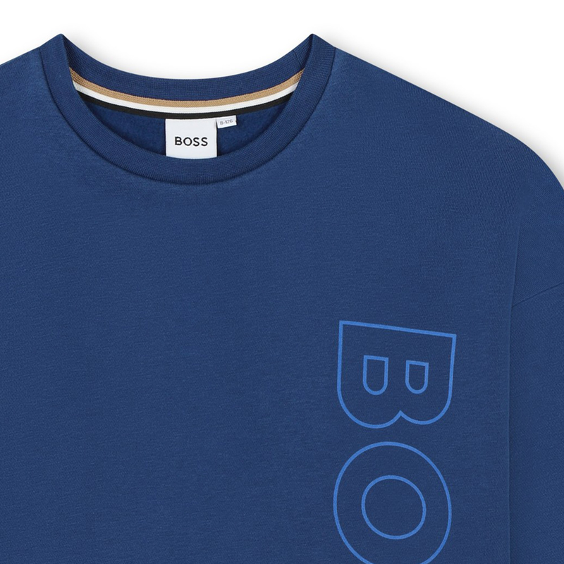 Sweat-shirt en molleton BOSS 
                    GARCON
