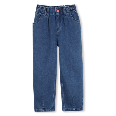 Pantalon en denim KENZO KIDS FILLE