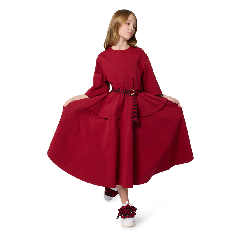 Robe longue en coton LANVIN 
                    FILLE