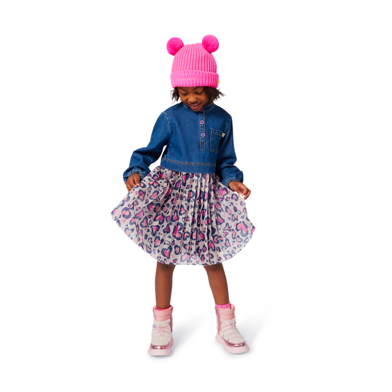 Bonnet à double pompons BILLIEBLUSH 
                    FILLE