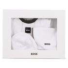 Ensemble pyjama, bonnet et bavoir BOSS 
                    GARCON