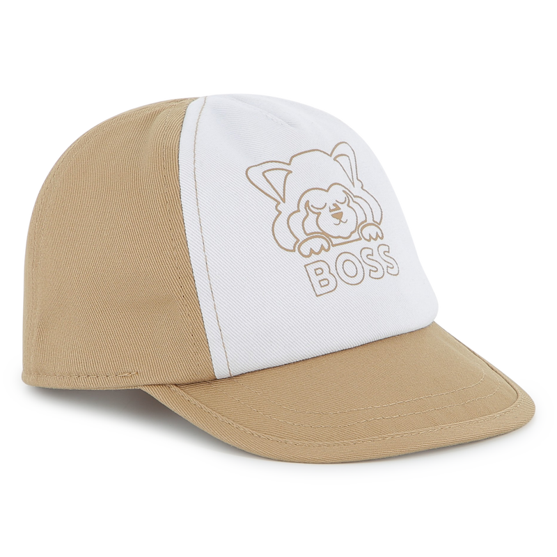 Casquette brodée à fermeture auto-aggripante BOSS 
                    GARCON