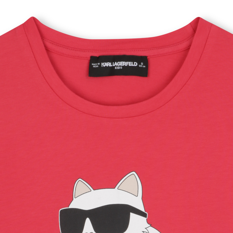 T-shirt à manches courtes KARL LAGERFELD KIDS 
                    FILLE