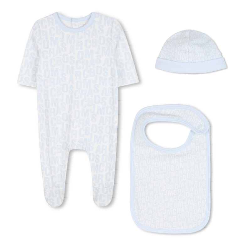 Ensemble pyjama, bavoir et bonnet THE MARC JACOBS 
                    UNISEXE