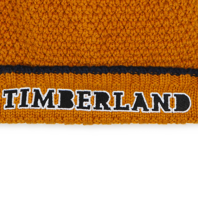 Bonnet à pompon en tricot TIMBERLAND 
                    GARCON
