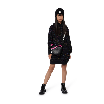 Bonnet à revers en tricot DKNY FILLE