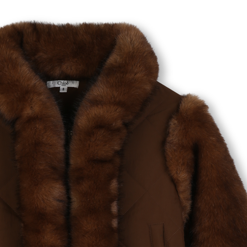 Blouson en polaire duveteuse CHLOE 
                        FILLE