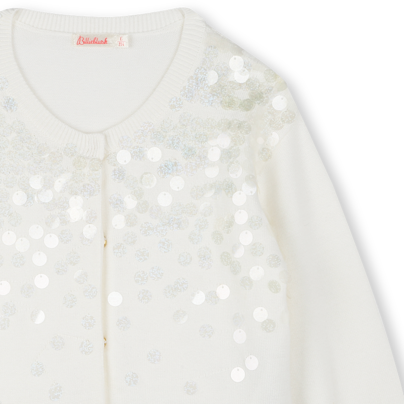 Cardigan orné de sequins BILLIEBLUSH 
                    FILLE