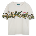 T-shirt manches courtes coton KENZO KIDS 
                    FILLE