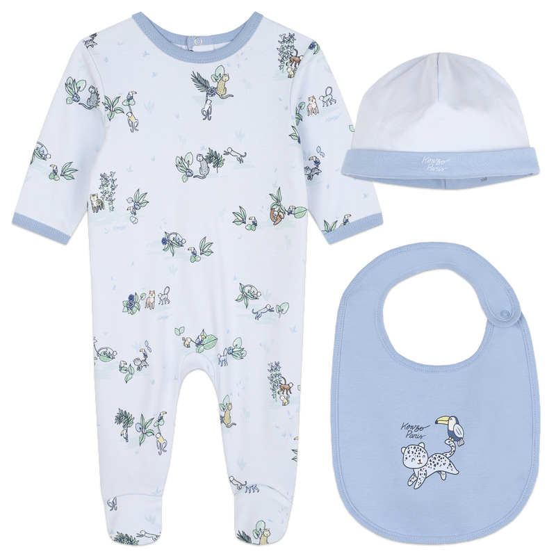 Pyjama, bavoir et bonnet KENZO KIDS 
                    GARCON