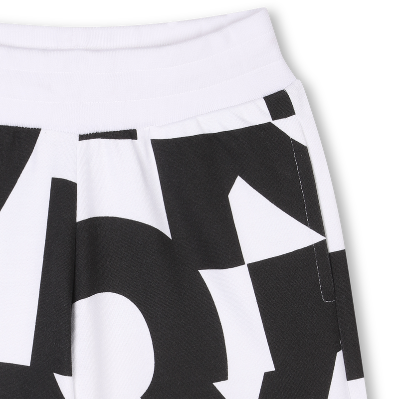 Bermuda en coton molletonn&eacute; DKNY 
                        UNISEXE