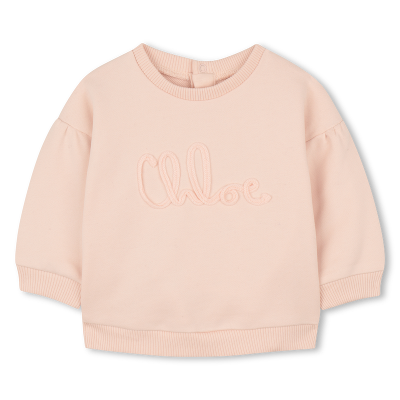 SWEAT EN MOLLETON CHLOE 
                        FILLE