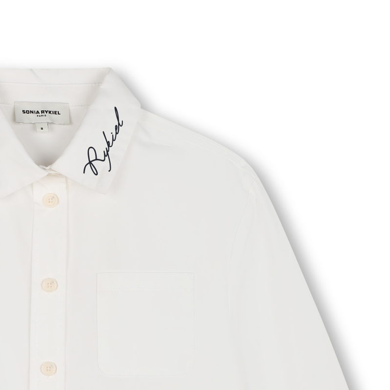 Chemise en popeline SONIA RYKIEL 
                    FILLE