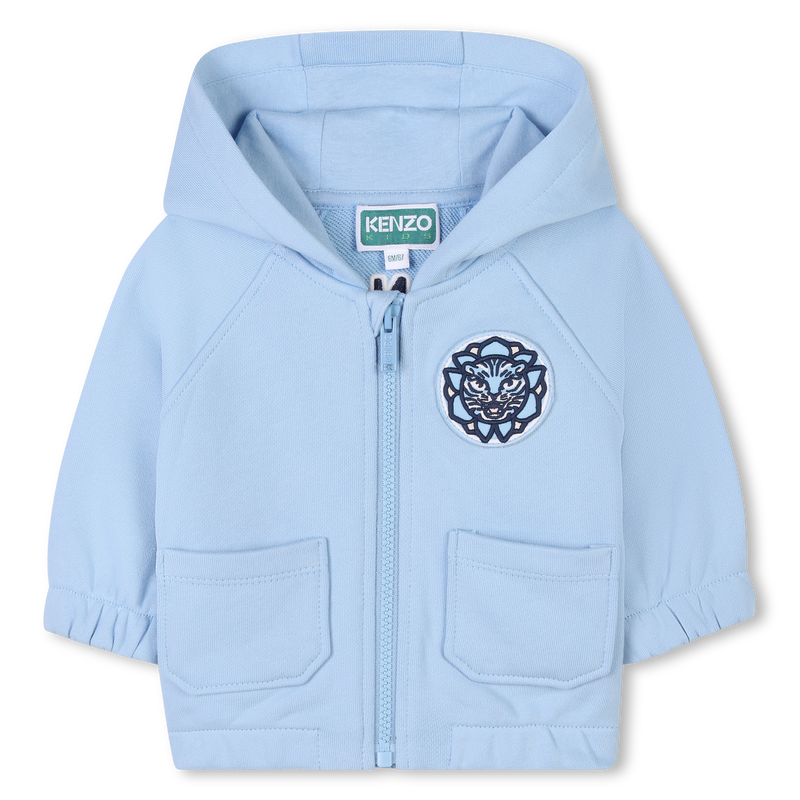 Cardigan de jogging zipp&eacute; KENZO KIDS 
                        GARCON
