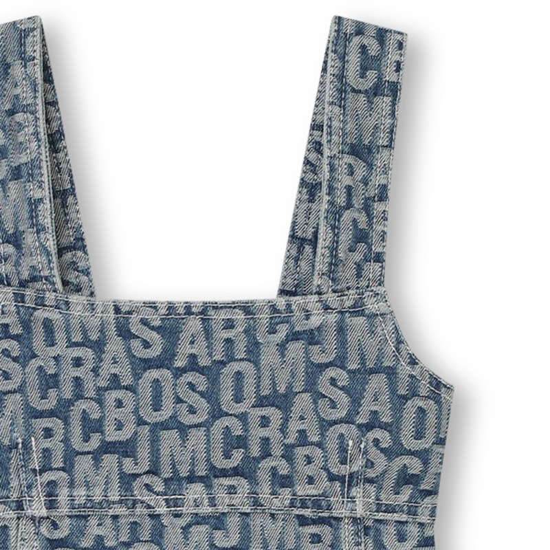 Robe à bretelles en jean THE MARC JACOBS 
                    FILLE