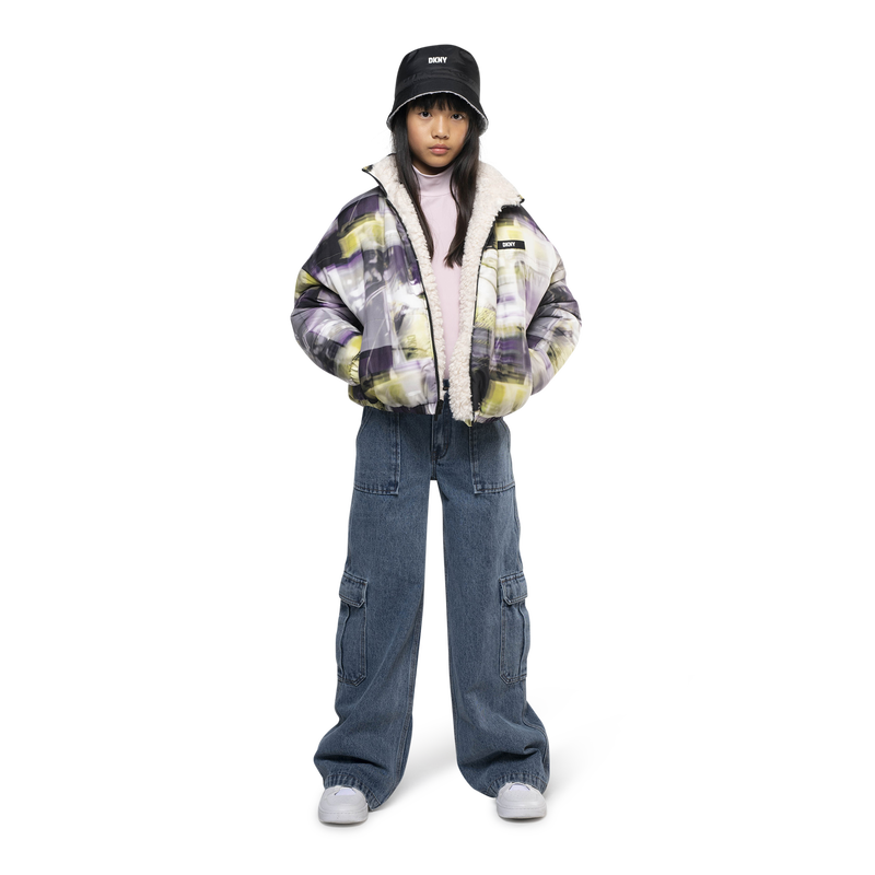 Doudoune réversible déperlante DKNY 
                    FILLE