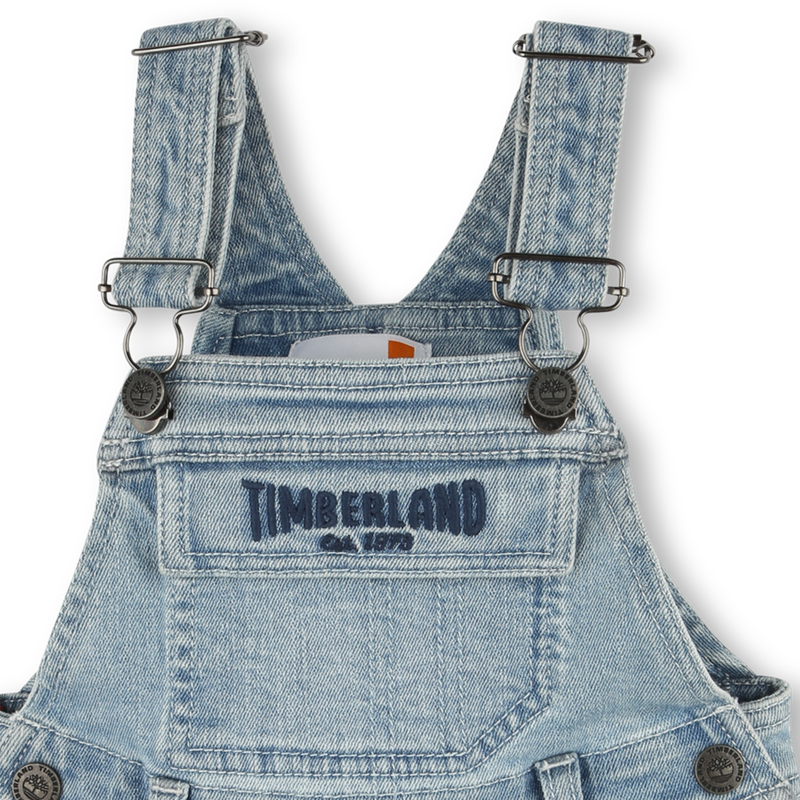 Salopette-short en jean TIMBERLAND 
                    GARCON