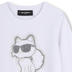 Tee-shirt manches longues KARL LAGERFELD KIDS 
                    FILLE
