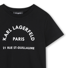 Tee-shirt imprime KARL LAGERFELD KIDS 
                    GARCON