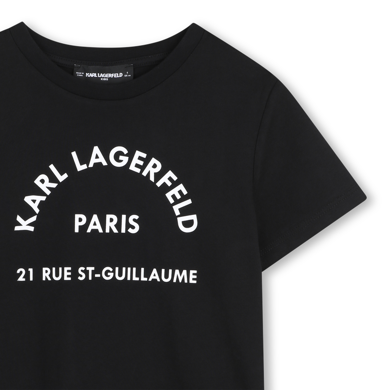 T-SHIRT IMPRIME KARL LAGERFELD KIDS 
                        GARCON