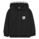 Cardigan &agrave; capuche, BLACK, hi-res