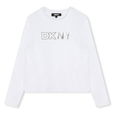 T-shirt &agrave; manches longues DKNY FILLE