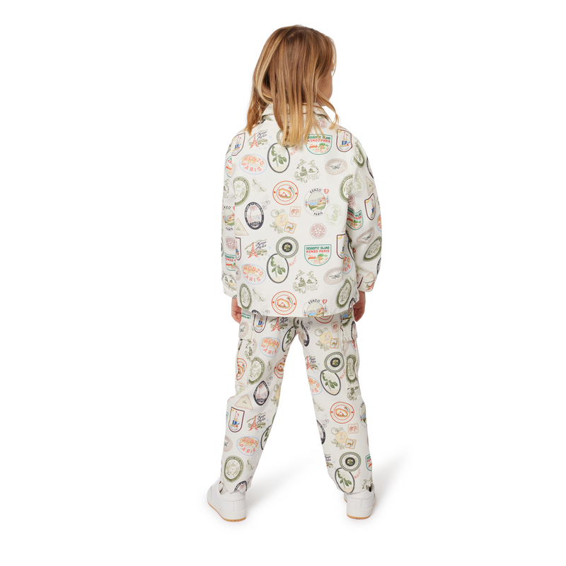 Pantalon imprimé KENZO KIDS 
                    UNISEXE