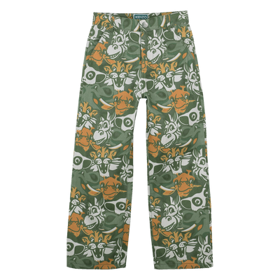 Pantalon coupe droite KENZO KIDS GARCON