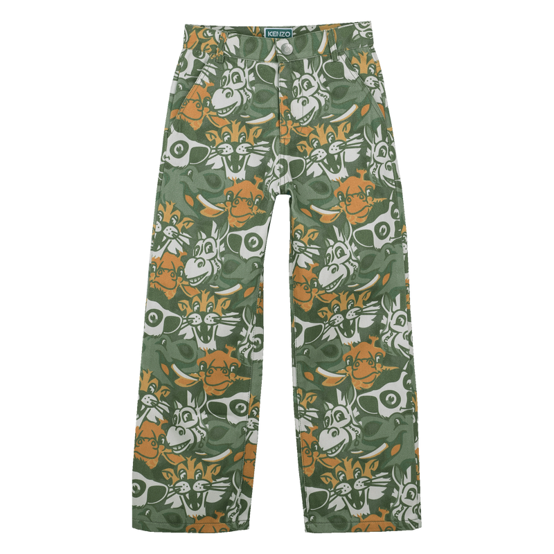 Pantalon coupe droite KENZO KIDS 
                    GARCON